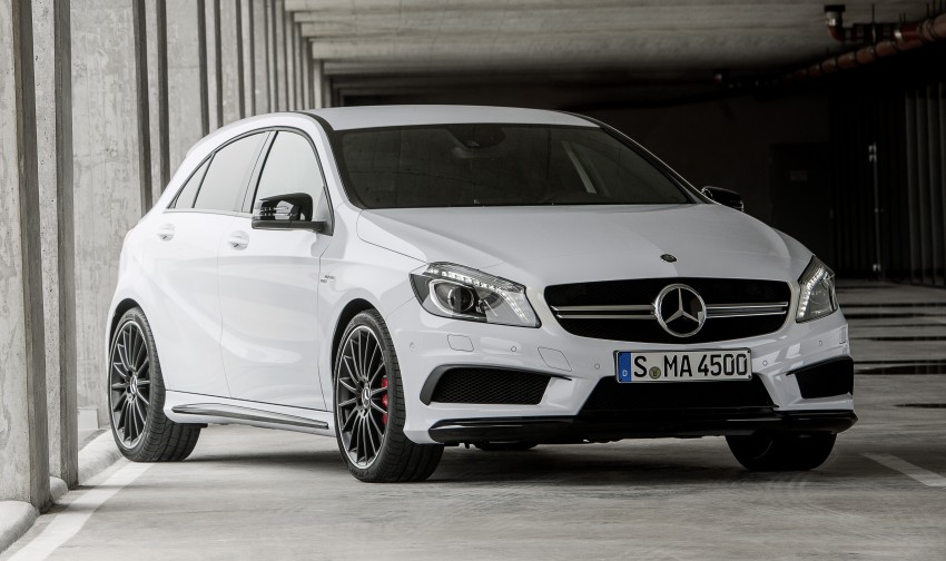 Mercedes-Benz A 45 AMG: 360hp, 450Nm range-topper 154447