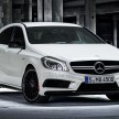 Mercedes-Benz A 45 AMG: 360hp, 450Nm range-topper