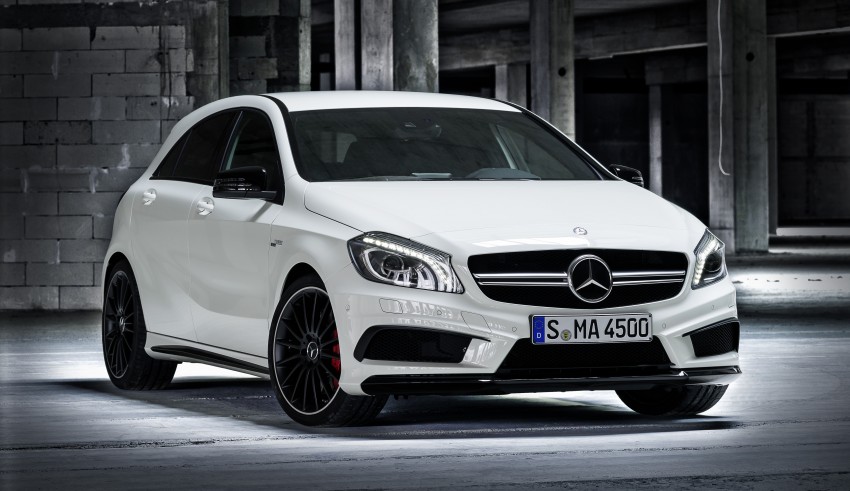 Mercedes-Benz A 45 AMG: 360hp, 450Nm range-topper 154446