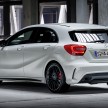 Mercedes-Benz A 45 AMG: 360hp, 450Nm range-topper