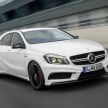 Mercedes-Benz A 45 AMG: 360hp, 450Nm range-topper