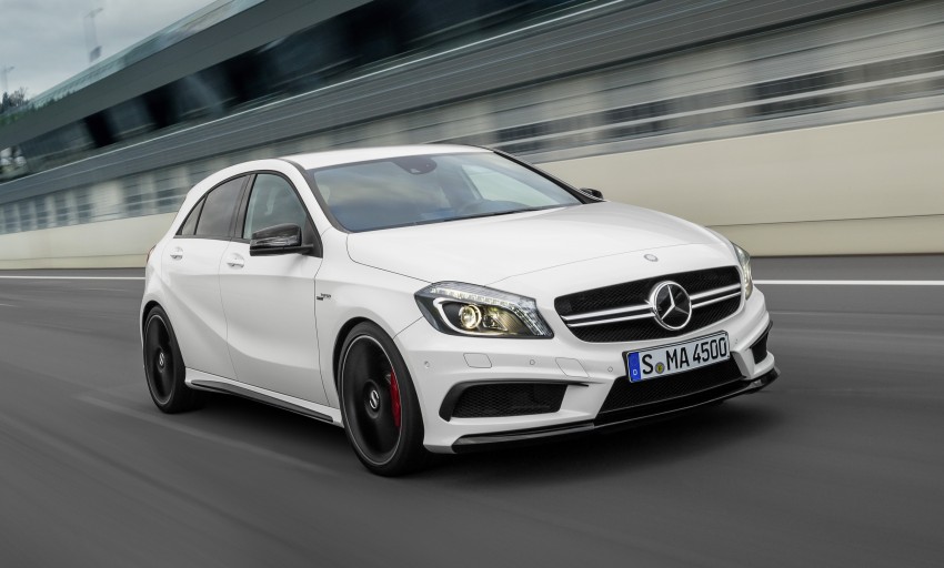 Mercedes-Benz A 45 AMG: 360hp, 450Nm range-topper 154444