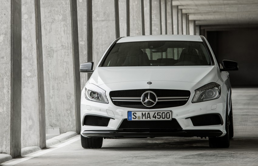 Mercedes-Benz A 45 AMG: 360hp, 450Nm range-topper 154443