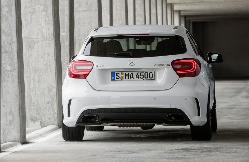 Mercedes-Benz A 45 AMG: 360hp, 450Nm range-topper 154442