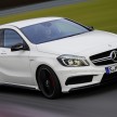 Mercedes-Benz A 45 AMG: 360hp, 450Nm range-topper