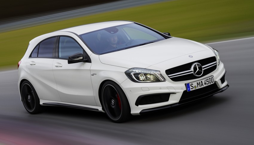 Mercedes-Benz A 45 AMG: 360hp, 450Nm range-topper 154441