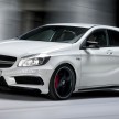 Mercedes-Benz A 45 AMG: 360hp, 450Nm range-topper
