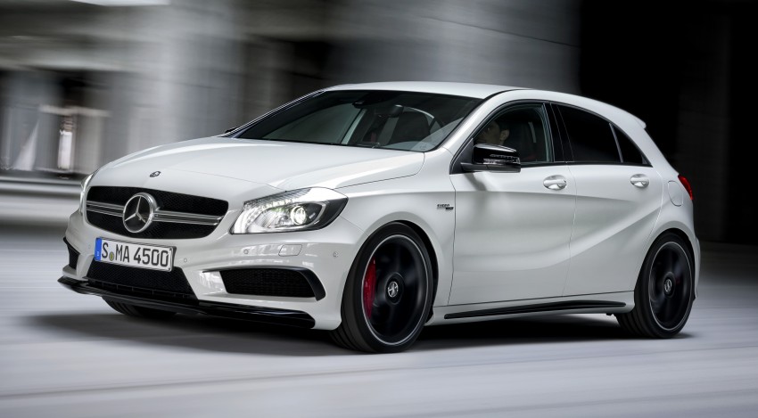 Mercedes-Benz A 45 AMG: 360hp, 450Nm range-topper 154439