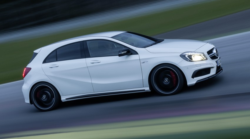 Mercedes-Benz A 45 AMG: 360hp, 450Nm range-topper 154436
