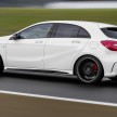 Mercedes-Benz A 45 AMG: 360hp, 450Nm range-topper