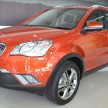SsangYong Actyon Sports pickup and Actyon SUV facelifts launched, RM86k to RM129k