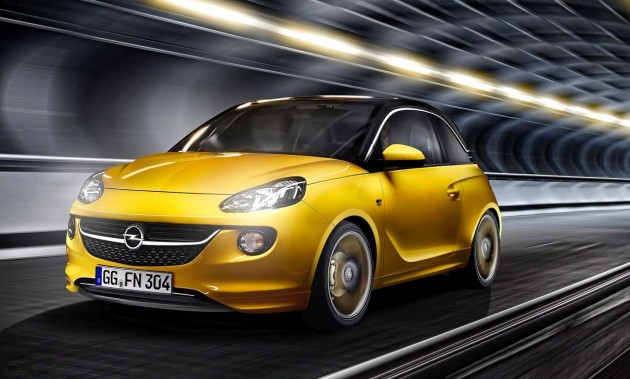 adam-16 Opel Adam city car revealed ahead of Paris debut