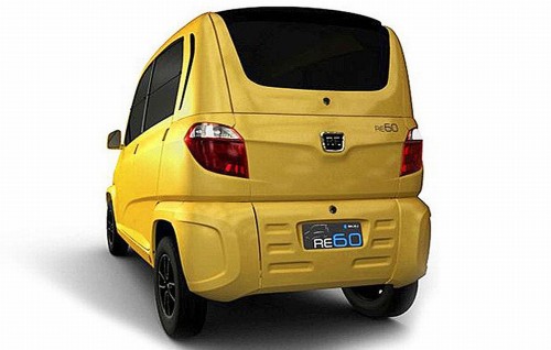 bajaj re60 rear Bajaj RE60 – not a car, but a four-wheeler vehicle