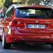F31 BMW 3-Series Touring body makes world debut!