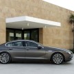 BMW officially reveals the 4-door 6-Series Gran Coupe