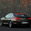 BMW officially reveals the 4-door 6-Series Gran Coupe