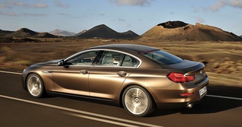 BMW officially reveals the 4-door 6-Series Gran Coupe