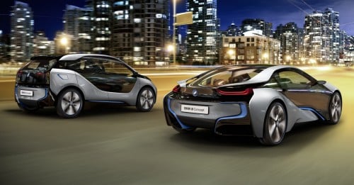 BMW i3 and i8 concepts feature new LifeDrive platform