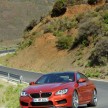 BMW M6 Coupe and Convertible – new photos