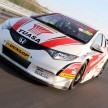 European Honda Civic hatchback in BTCC 2012 livery