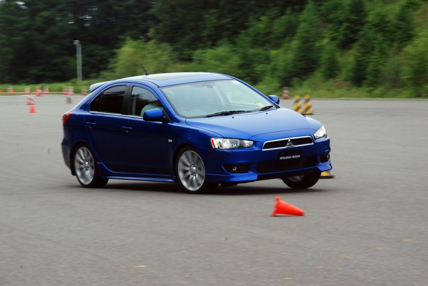 Mitsubishi Lancer Sportback Test Drive Review from Japan 66665