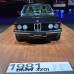 GALLERY: BMW 3-Series lineage display at the F30 launch