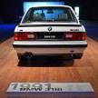 GALLERY: BMW 3-Series lineage display at the F30 launch
