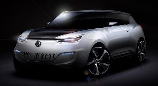 SsangYong e-XIV – Range Extender EV set for Paris