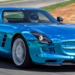 Mercedes-Benz SLS AMG Electric Drive shown in Paris: world’s most powerful production EV