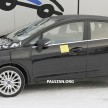 Ford Fiesta facelift begins testing on public roads