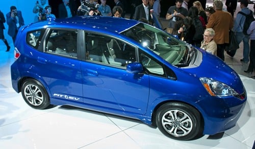 Honda Fit EV makes global debut in LA