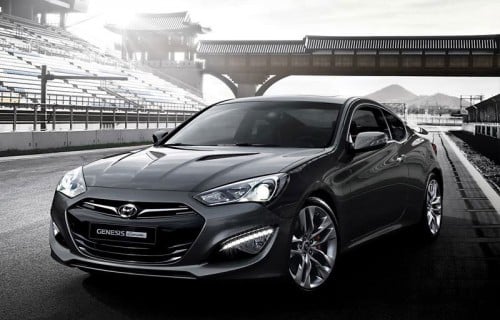 genesis-coupe-03 Hyundai Genesis Coupe facelifted – 3.8 V6, 350 hp, 400 Nm