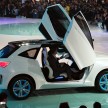 Great Wall Haval E SUV debuts, scissor doors and all