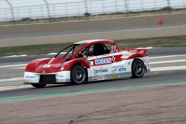 i-Miev-Evo-026 2012 PPIHC: Shakedown session of the i-MiEV Evolution at Pikes Peak International Raceway