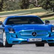 Mercedes-Benz SLS AMG Electric Drive shown in Paris: world’s most powerful production EV