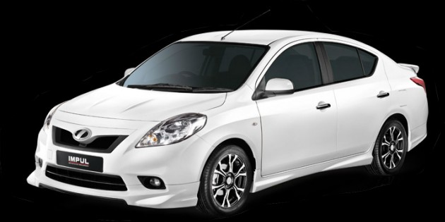 impul-almera Nissan Almera with Impul bodykit to join the range