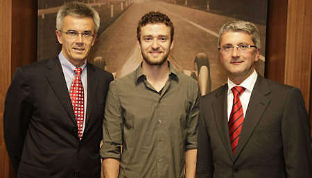 justin timberlake-audi