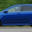 Mitsubishi Lancer Sportback Test Drive Review from Japan