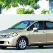 Nissan Latio gets facelifted – range now down to two variants, a hatchback and a sedan; hatch goes 1.8L