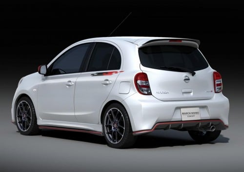 Nissan March Nismo Concept shown at Tokyo Auto Salon