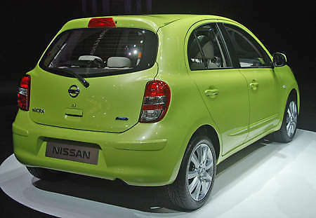 Nissan starts March production in Thailand