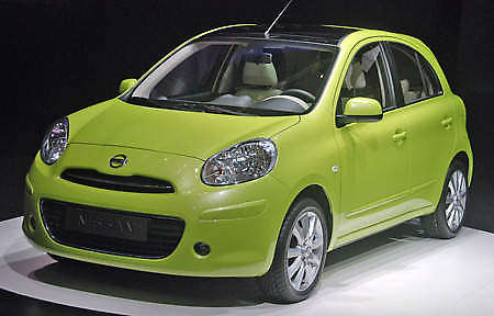 Nissan starts March production in Thailand