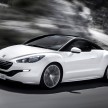 Peugeot RCZ facelift: first photos, attending Paris
