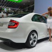 Skoda MissionL Concept previews new compact sedan – production debut set in India for late 2011