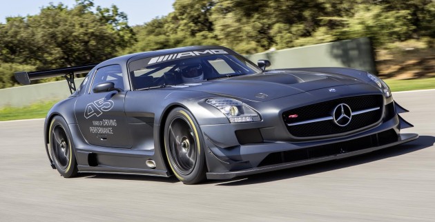 sls gt3 2 Mercedes-Benz SLS AMG GT3 45th Anniversary: only 5