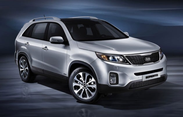 Kia Sorento SUV facelifted, interior upgraded