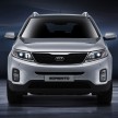 Kia Sorento SUV facelifted, interior upgraded