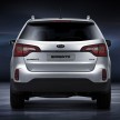 Kia Sorento SUV facelifted, interior upgraded