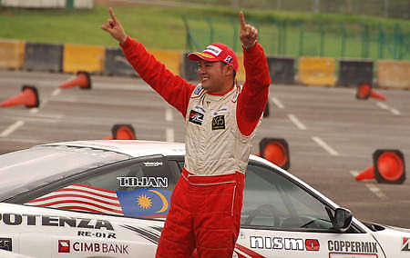 tengku djan Tengku Djan wins Goodyear Formula Drift Malaysia!