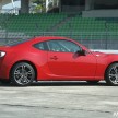 Toyota 86 officially launched in Malaysia – manual going for RM243k, auto RM249k – we try it!